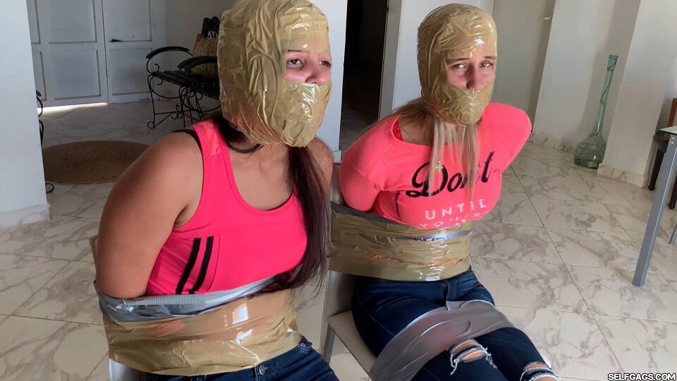 Bratty Online Bullies Bound And Gagged By An Angry MILF!