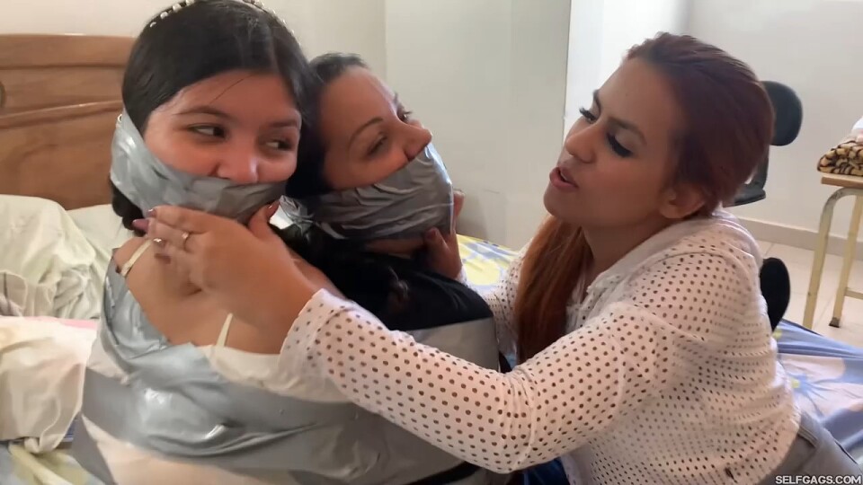 Exposing Her Stepsister's Secret Bondage Play-Date With The Nanny!