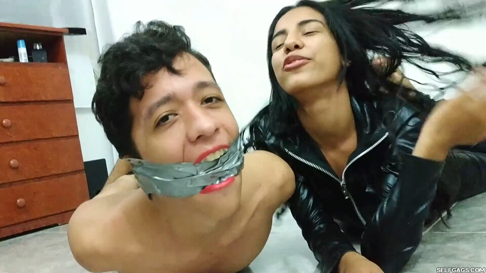 Let's Play A Game Of Bondage With Our Stepmom's Kinky Bondage Toys