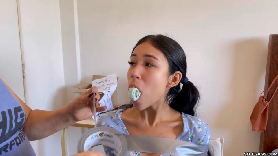 18-Year-Old Cutie Bound And Gagged By Kinky Step-Granny — gallery-5