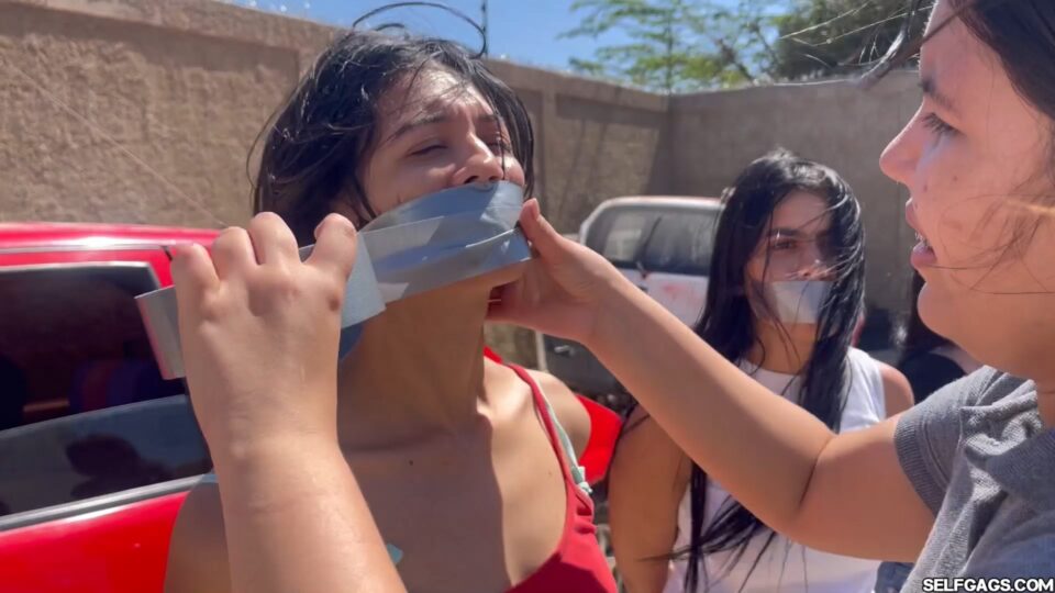 6 Women Compete in Rich Mans Outdoor Bondage Contest — gallery-7