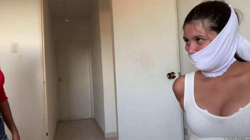 A New Day Of Fun With Duct Tape Bondage And Gags At The Rich Girls House! — gallery-2