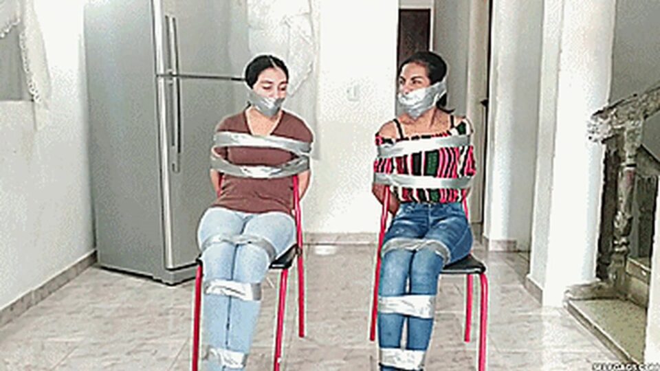 Arguing Stepsisters Effectively Gagged By Stepmom And Her Best Friend! — gallery-5