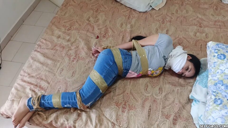 Barby Wants Tighter Bondage: Wrapped in Rope and Duct Tape by Dominatrix Lau — gallery-3