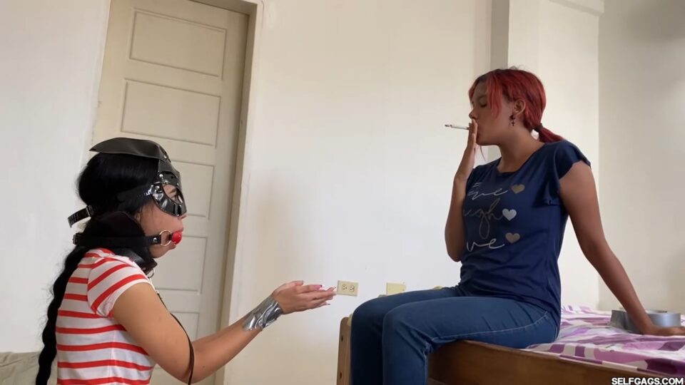 Barby’s Week As A Slave – DAY 3: Human Ashtray, Duct Tape Bondage And Foot Smelling — gallery-2