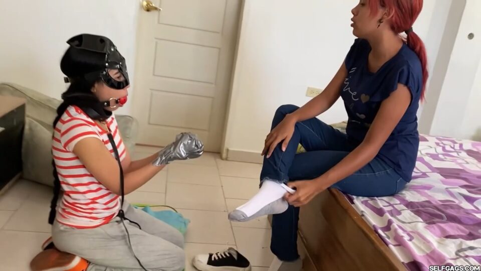 Barby’s Week As A Slave – DAY 3: Human Ashtray, Duct Tape Bondage And Foot Smelling — gallery-3