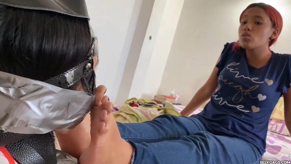 Barby’s Week As A Slave – DAY 3: Human Ashtray, Duct Tape Bondage And Foot Smelling — gallery-5