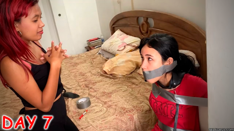 Barby’s Week As A Slave – DAY 7: Chair Tied, Panty Gagged And Un-Masked By Mistress — gallery-1