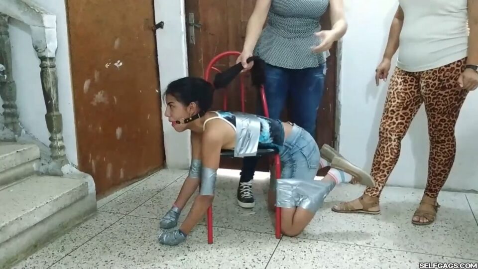 Bent Over For Foot Worship By Two Crazy MILFs! — gallery-4