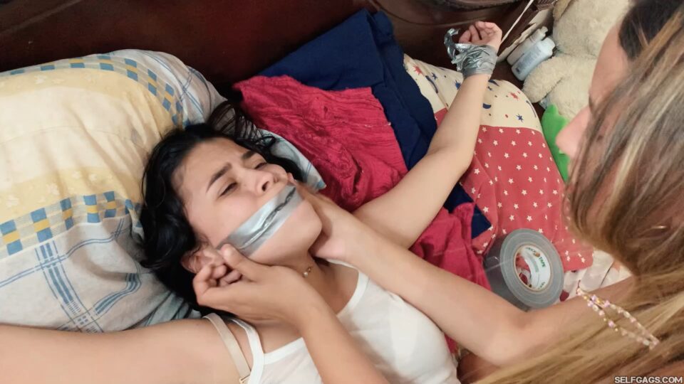 Bound And Gagged By Her Stepbrother’s Girlfriend! — gallery-4
