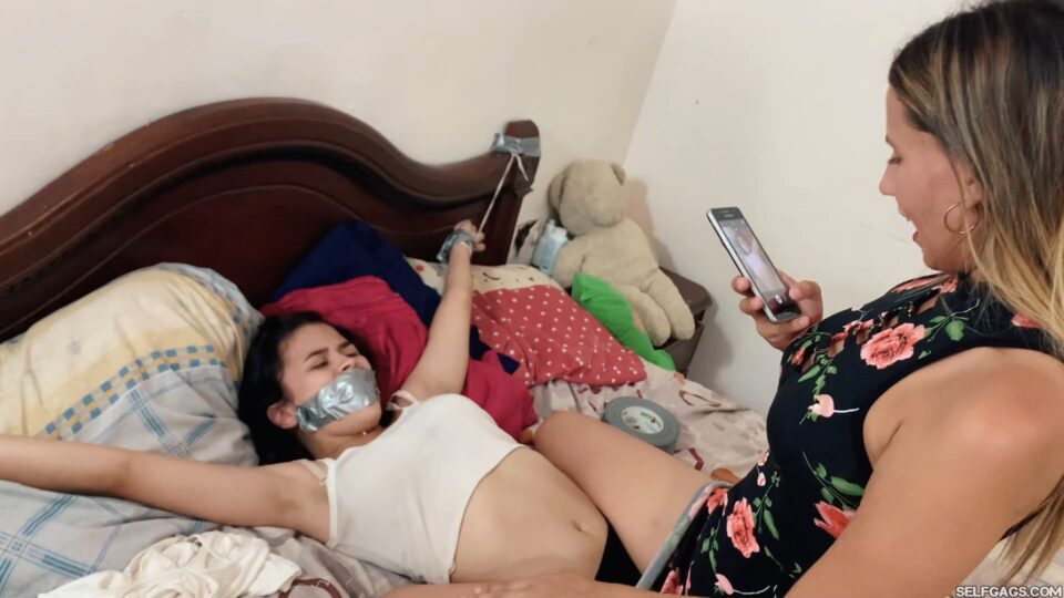 Bound And Gagged By Her Stepbrother’s Girlfriend! — gallery-5