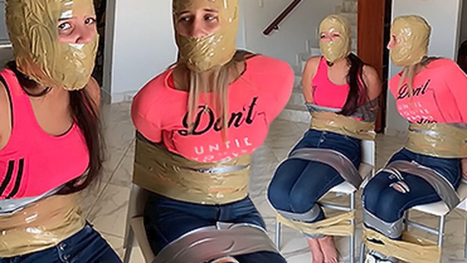 Bratty Online Bullies Bound And Gagged By An Angry MILF! — poster