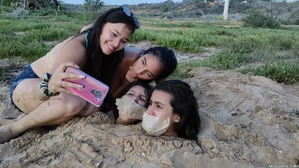 Buried By The Beach Bitches! — poster