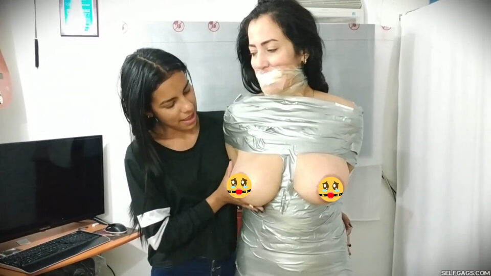 Busty Step-Mom Mummified And Sold By Husband’s Little Devils! — gallery-6