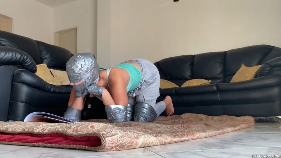 Cleaning Girl Used As A Bondage Footrest By Her Boss — gallery-8