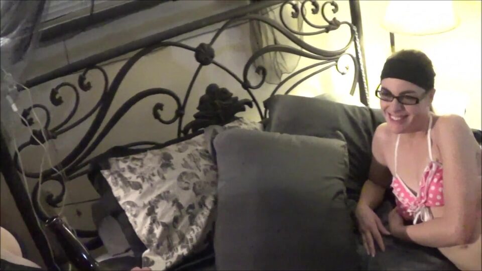 Cockblocked and Punished: Handcuffed, Panty Gagged, and Spanked by Her Bossy Roommate! — gallery-2