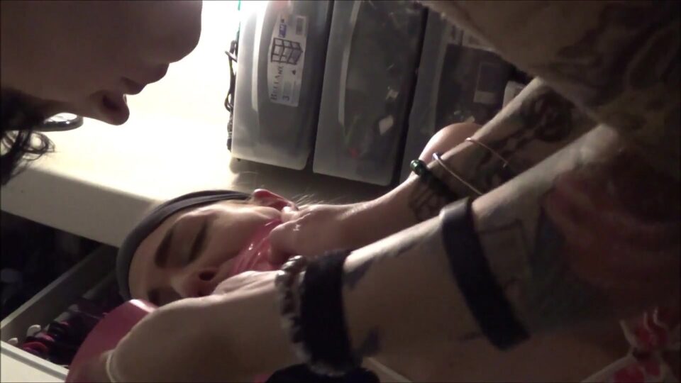 Cockblocked and Punished: Handcuffed, Panty Gagged, and Spanked by Her Bossy Roommate! — gallery-6