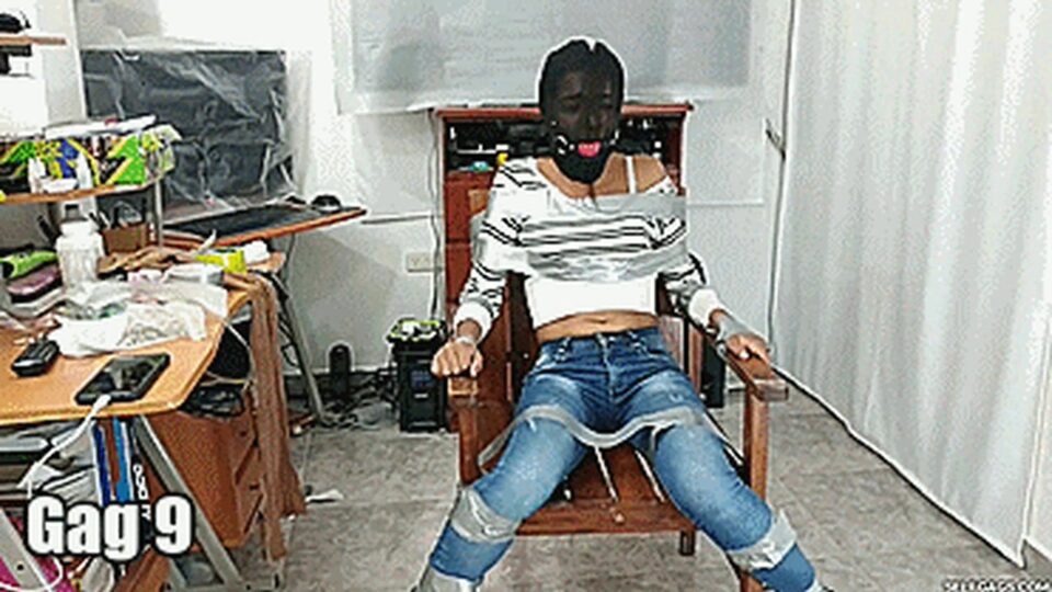 Defiant Teenage Girl Duct-Taped To A Chair And Gagged In 12 Different Ways For 1 Hour Straight! — gallery-6