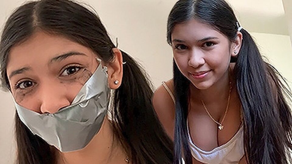 Duct Taped Babysitter Frustrated As Fuck: The Music-Listening Cleaning Girl Couldn’t Hear Me Scream — poster