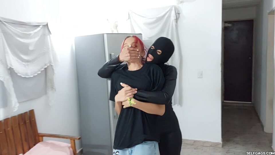 Eager 18-Year-Old Bound & Gagged for Neighbor MILF Bondage Playtime — gallery-1