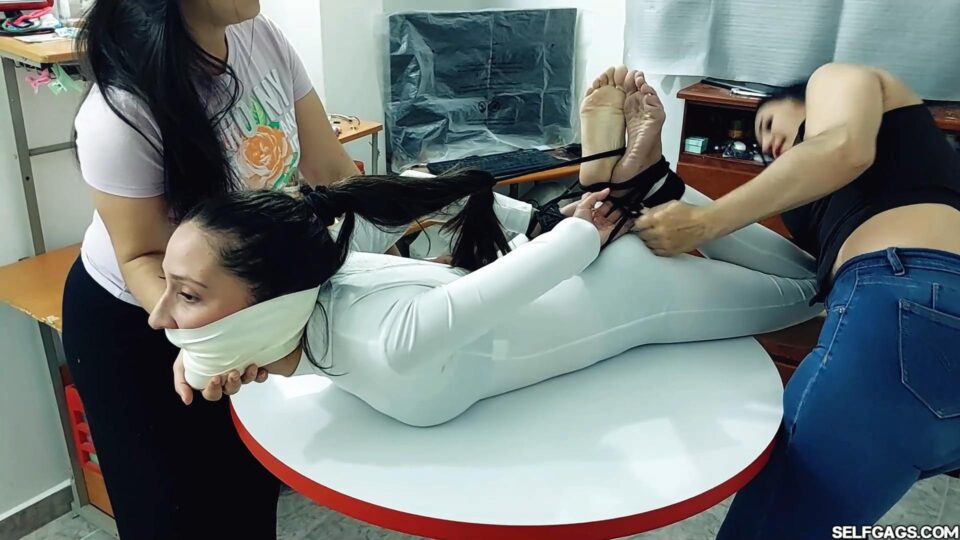 Elvira’s Tightest Hogtie – Gagged, Helpless and Humiliated — gallery-4
