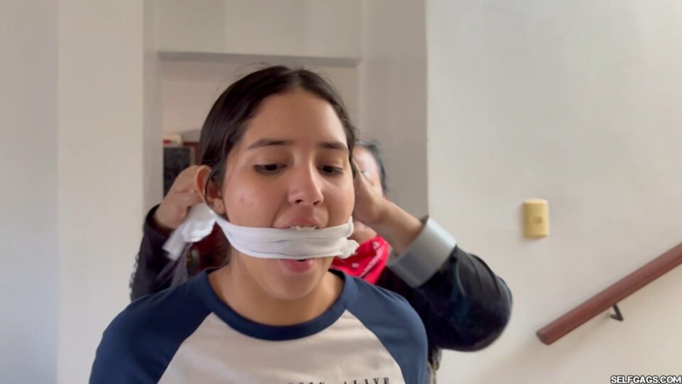 Fantasizing 18-Year-Old Taped & Gagged by Masked MILF — gallery-2