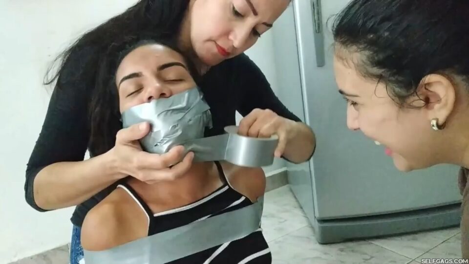 Fighting Stepsisters Duct Taped By Stepmom! — gallery-6