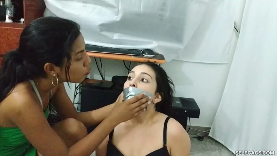Finding My Big Step-Sister Bound And Gagged: Gonna Tie And Gag Her Better Than The Robber! — gallery-2