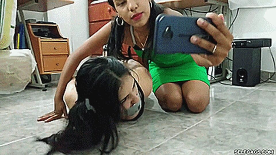Finding My Big Step-Sister Bound And Gagged: Gonna Tie And Gag Her Better Than The Robber! — gallery-6