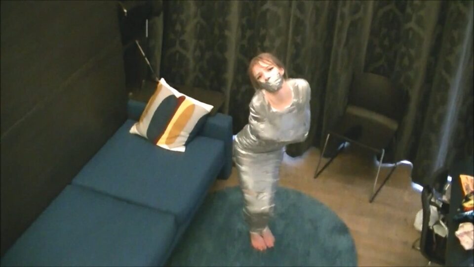 First Time Mummification Bondage For Vanessa! — gallery-4
