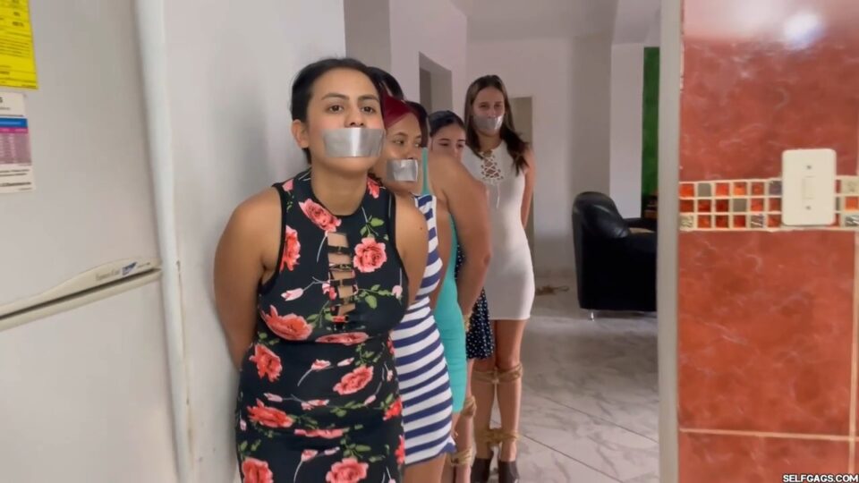 Gagged Girls Night In: Lau’s Special Hogtie Party — gallery-1
