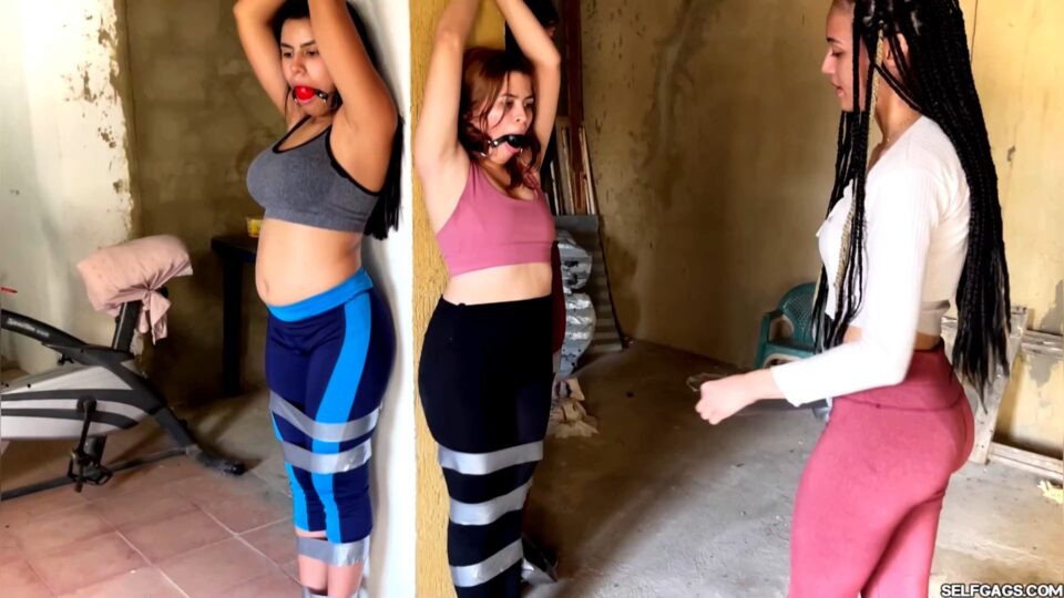 Gagged Gym Squad Bound For Calorie Burning — gallery-6