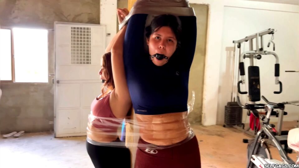 Gagged Gym Squad Bound For Calorie Burning — gallery-7