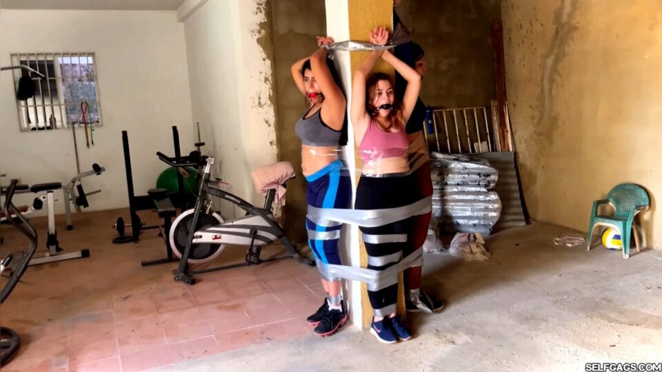 Gagged Gym Squad Bound For Calorie Burning — gallery-8