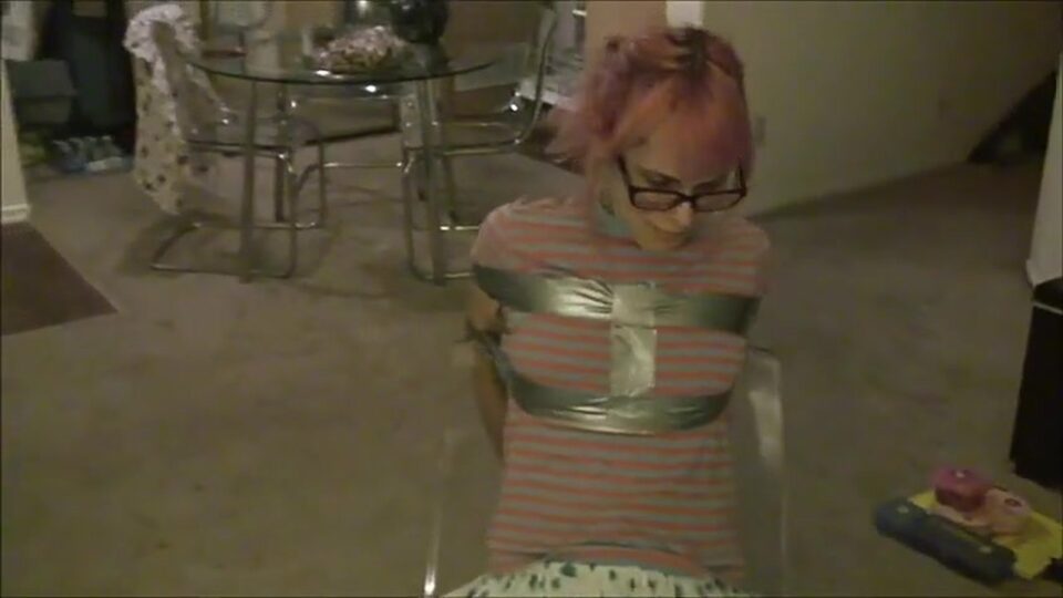 Gagging my bratty little snitch-step-sister again! — gallery-2
