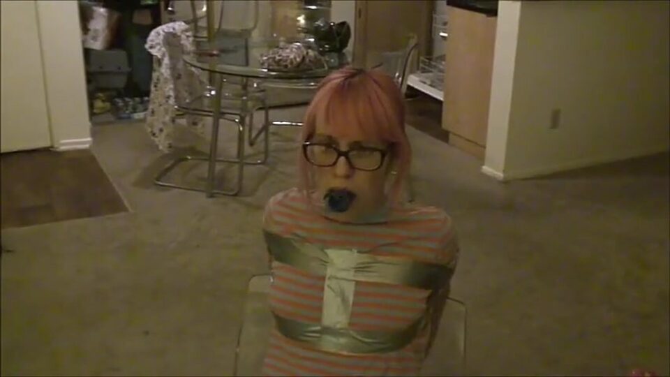 Gagging my bratty little snitch-step-sister again! — gallery-4