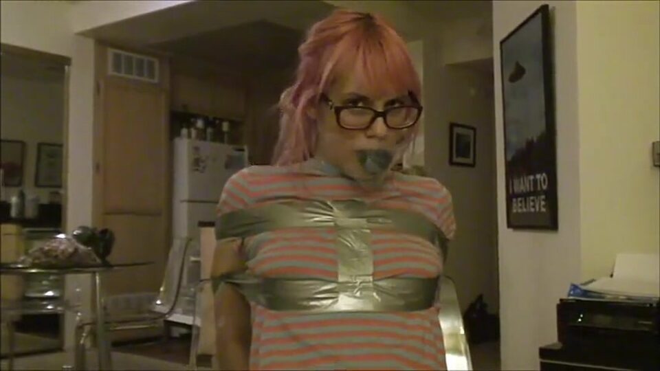 Gagging my bratty little snitch-step-sister again! — gallery-7
