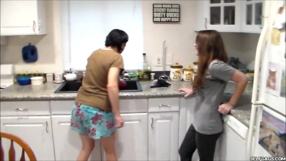 Grabbing Stepmom with Extreme Handgag — gallery-1