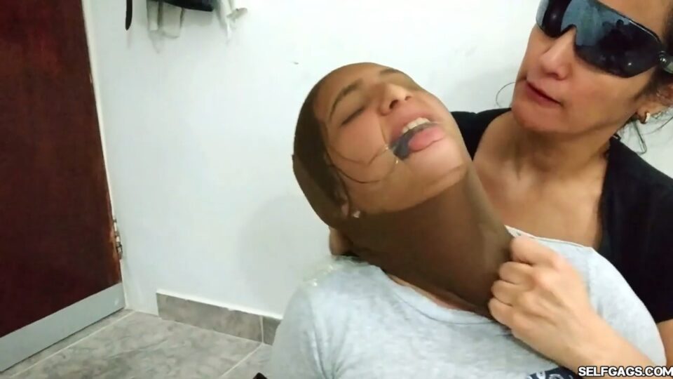 Hogtied, Gagged And Encased By The Criminal Pantyhose MILF (Episode 2 of 2) — gallery-3