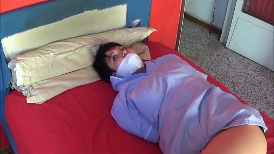 Hogtied Nurse Gagged Tight! — gallery-8