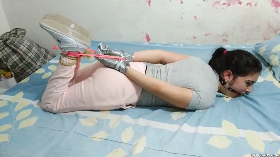 Hogtying The Captive Gym Girl So She Won’t Escape! — gallery-5