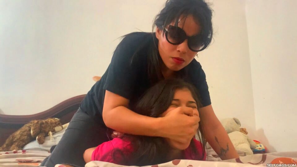 Home Alone Girl Handsmothered By Ruthless Female — gallery-5