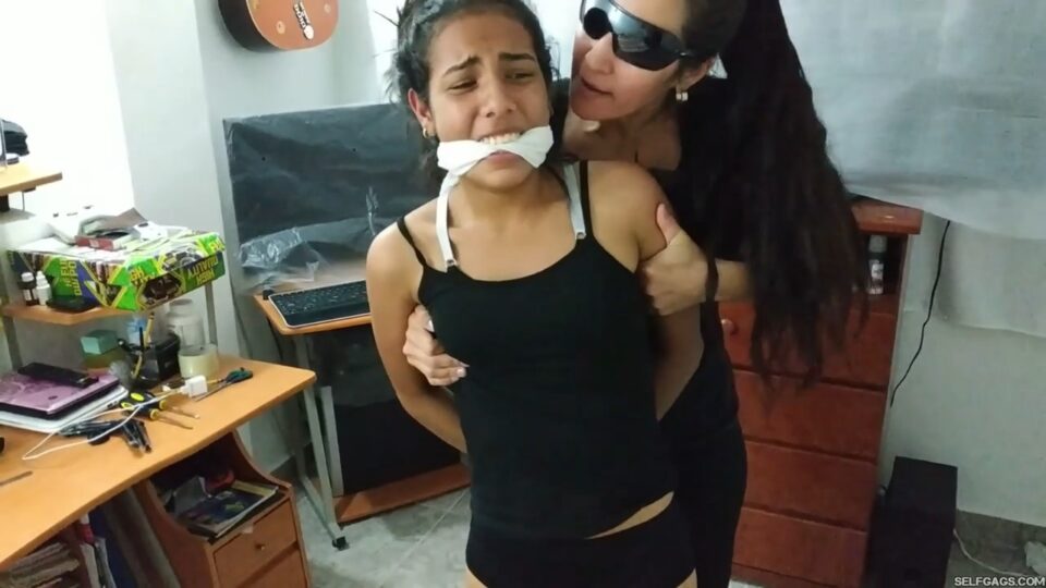 Home Alone Teenage Girl Turned Into The Female Burglar’s Beautiful Bondage Bitch! — gallery-3