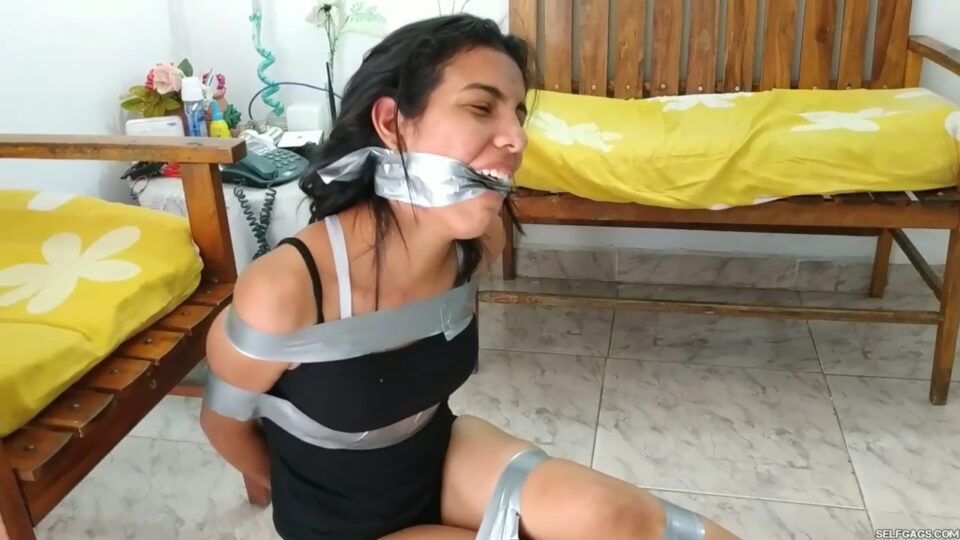 Home Alone Teenage Girl Turned Into The Female Burglar’s Beautiful Bondage Bitch! — gallery-6