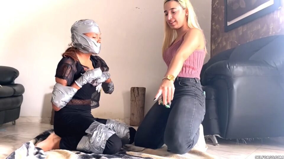 Jessi Dreams Of Turning Her Roommate Into A Submissive Duct Tape Slave! — gallery-2