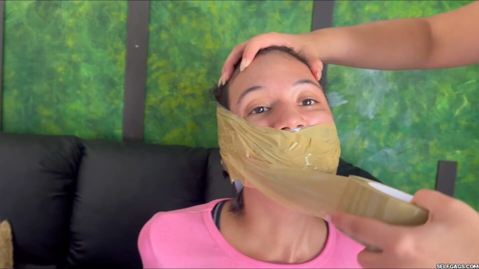 Khloe and Yurca’s Ultimate Bondage Gagging Challenge – Duct Tape, OTM & OTN Gags, and Restraint Play with Mary — gallery-6