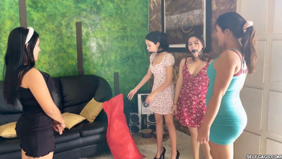 Laika’s Bondage Birthday: Gagged Women, Rope Play, and Tickling Fun — gallery-1
