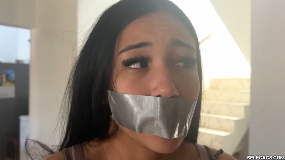 Latina Military Domination: Barby Gagged and Staked! — gallery-2