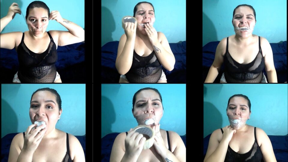 Latina Neighbor Girl: Gagged For The First Time And She Liked It! — poster