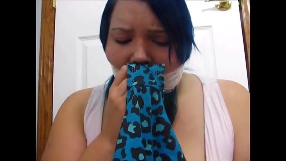 Lost Bet: Gagged With Her Girlfriend’s Stinky Panties! — gallery-3